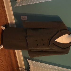 Gently used green brown suit size 18 women collections for Le Suit